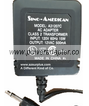 Sino-American A31207C AC ADAPTER 12Vac 0.5A 500mA USED 3.5mm Mon - Click Image to Close